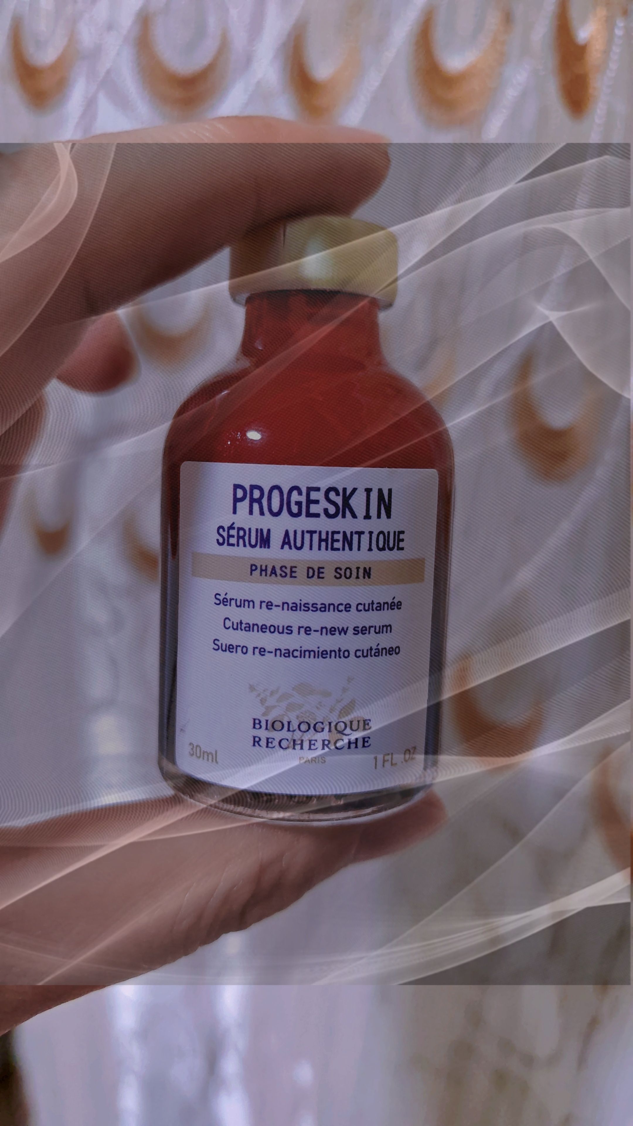 br原液之谜  Progeskin法国 今晚洗脸试用一下护肤品抗老