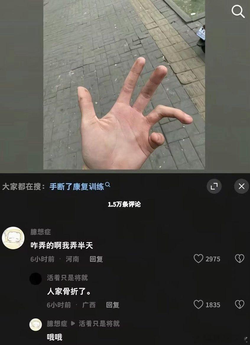哦哦 