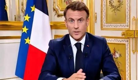 法国向俄罗斯发出最后通牒！法国总统马克龙接受采访时明确表示，如果美、乌、俄三方会