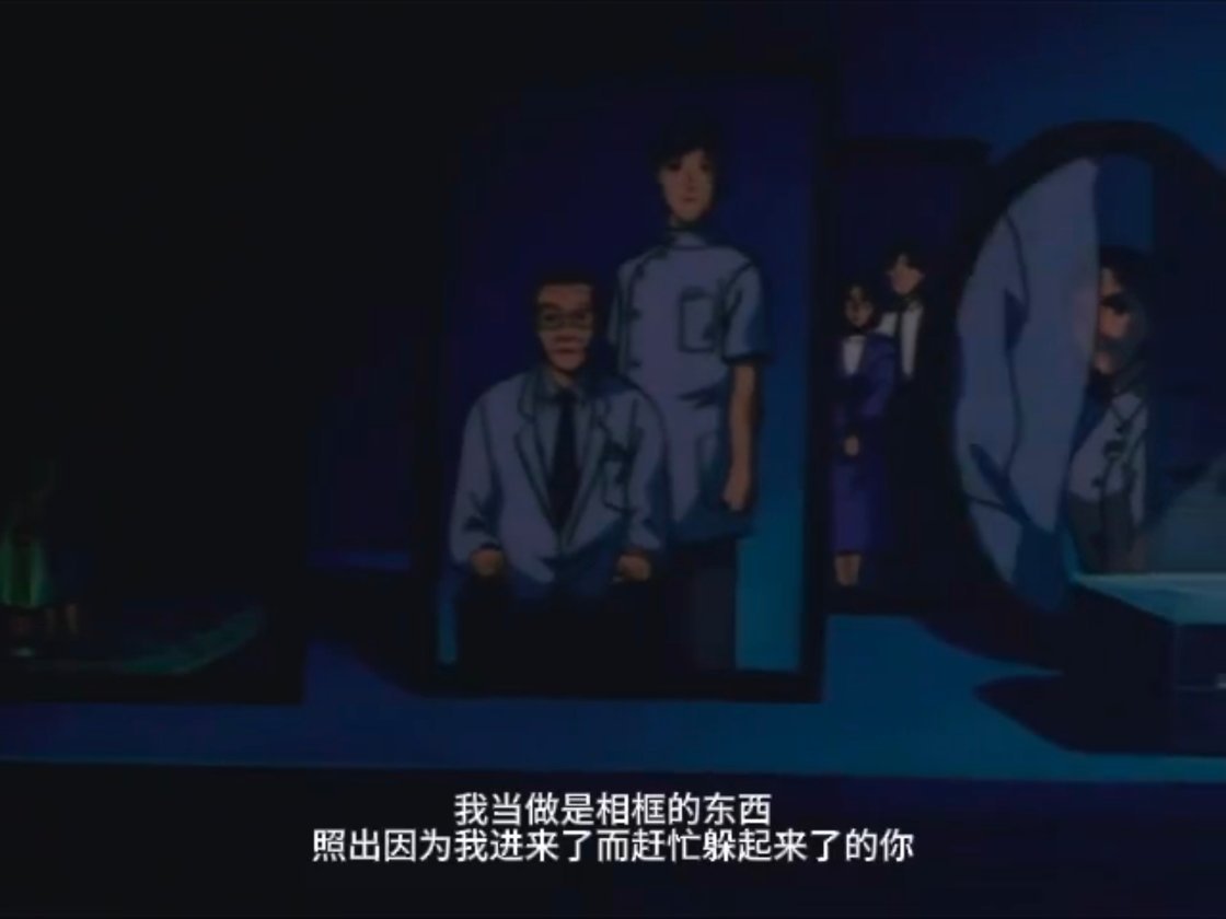 卧槽……大姐你这也太渗人了，用镜子🪞装活人