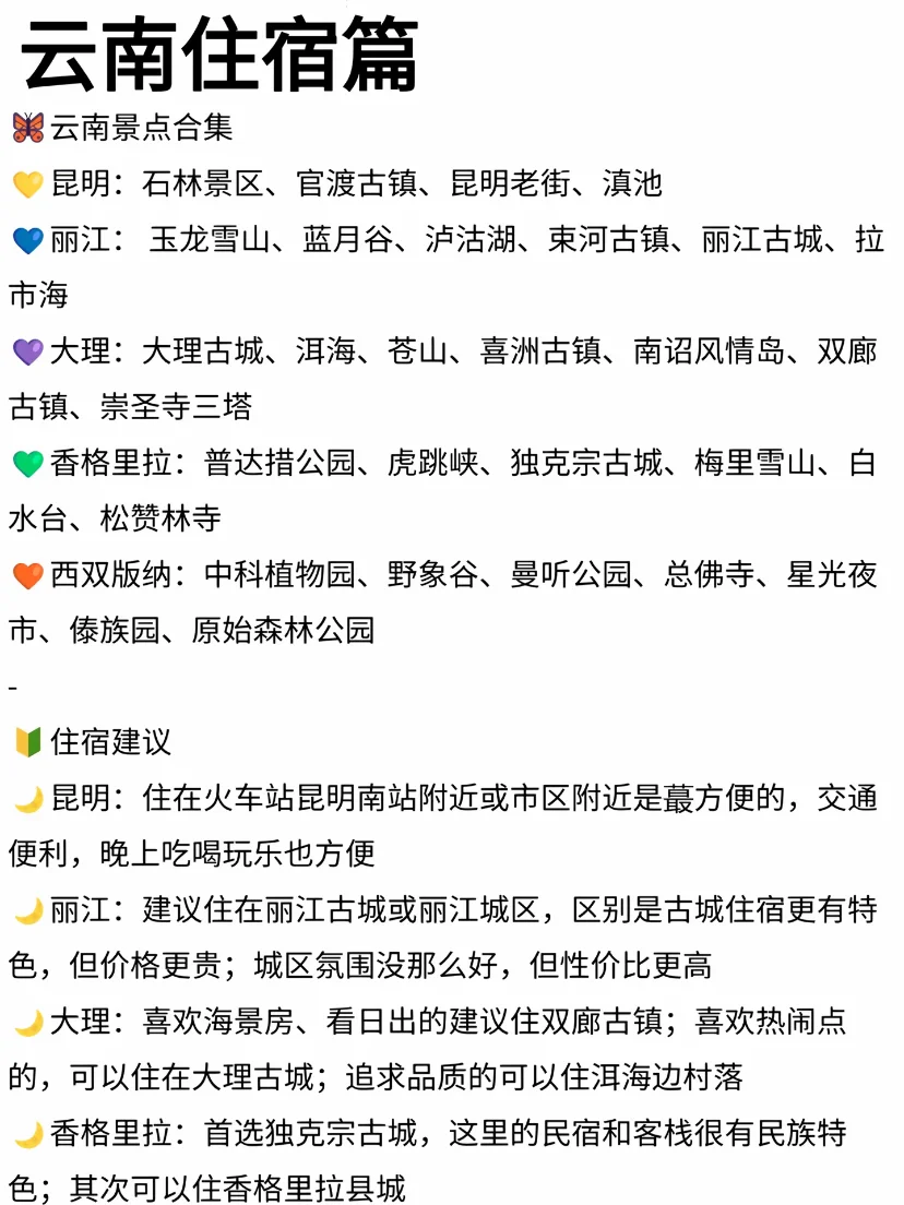 刚从云南回来，听劝的姐妹进👇