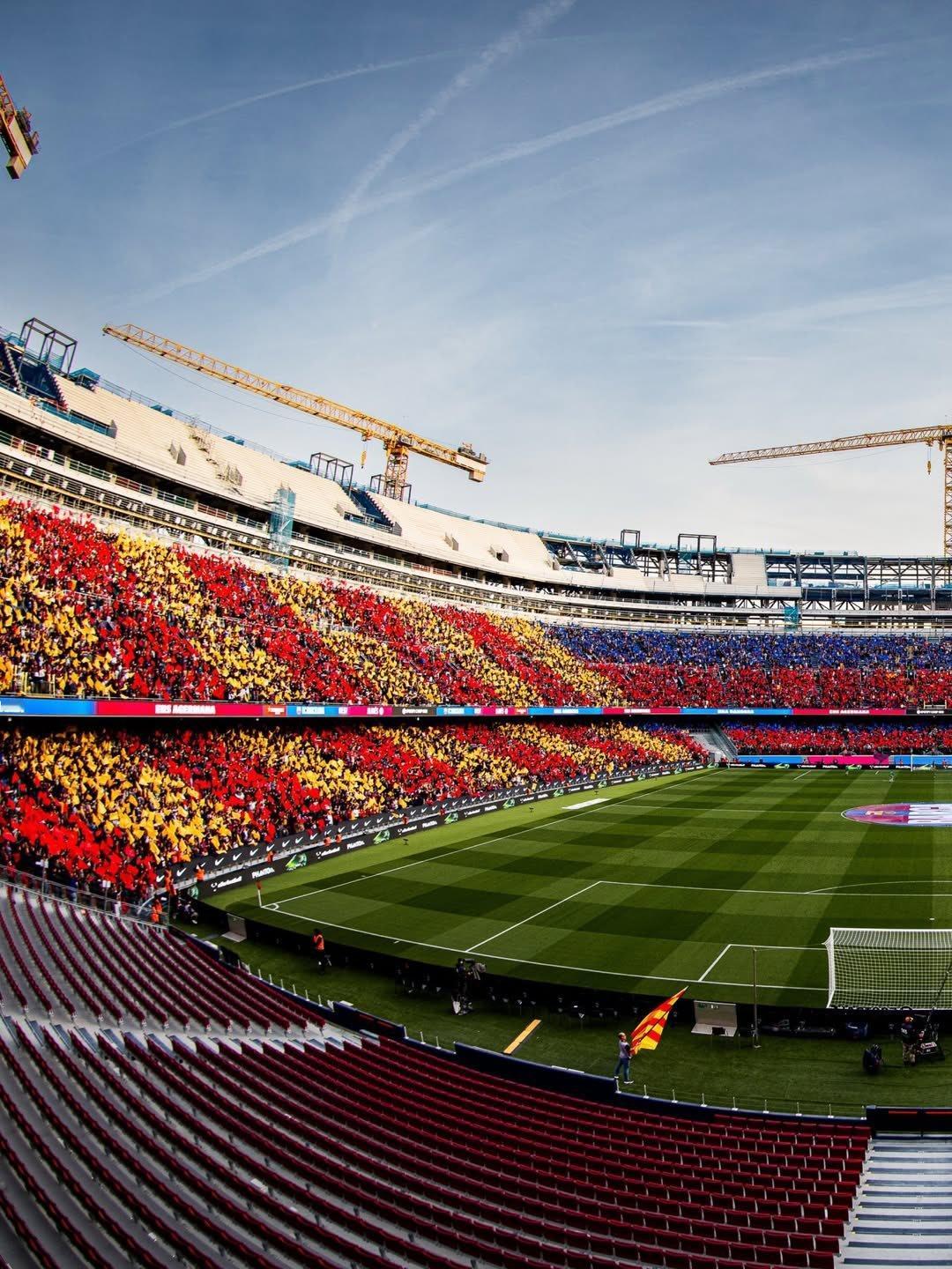 诺坎普❤️💙🏟️巴萨热点现场贝蒂斯vs巴萨