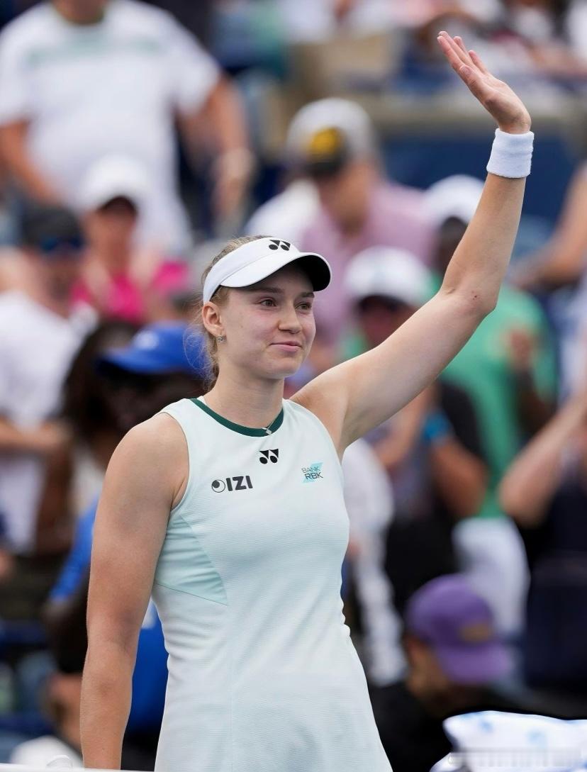 莱巴金娜辛辛那提因伤退赛 WTA1000辛辛那提女单1/4决赛，🇰🇿莱巴金娜