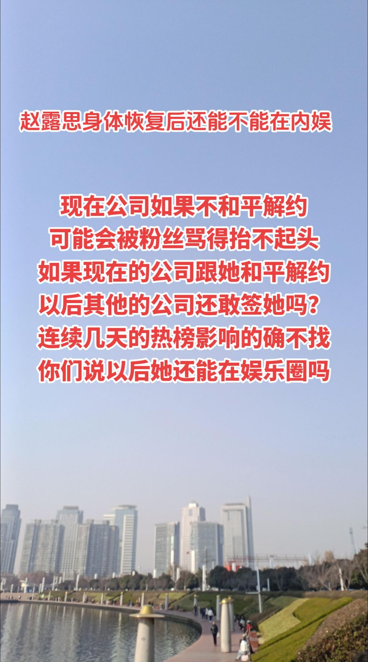 赵露思以后路怎么走