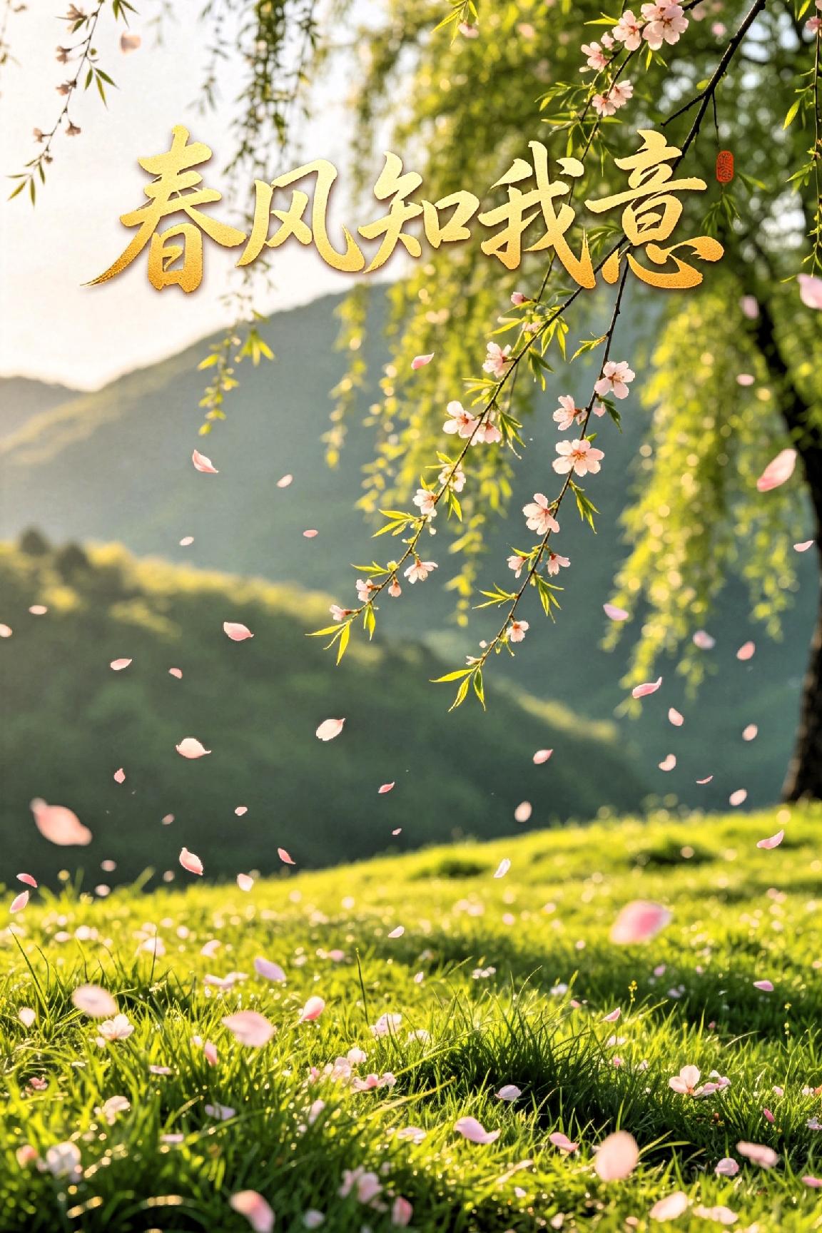 春风知我意，策马赴山海！


友友们！春回大地，马年祥瑞！
愿这满屏的春意，为你