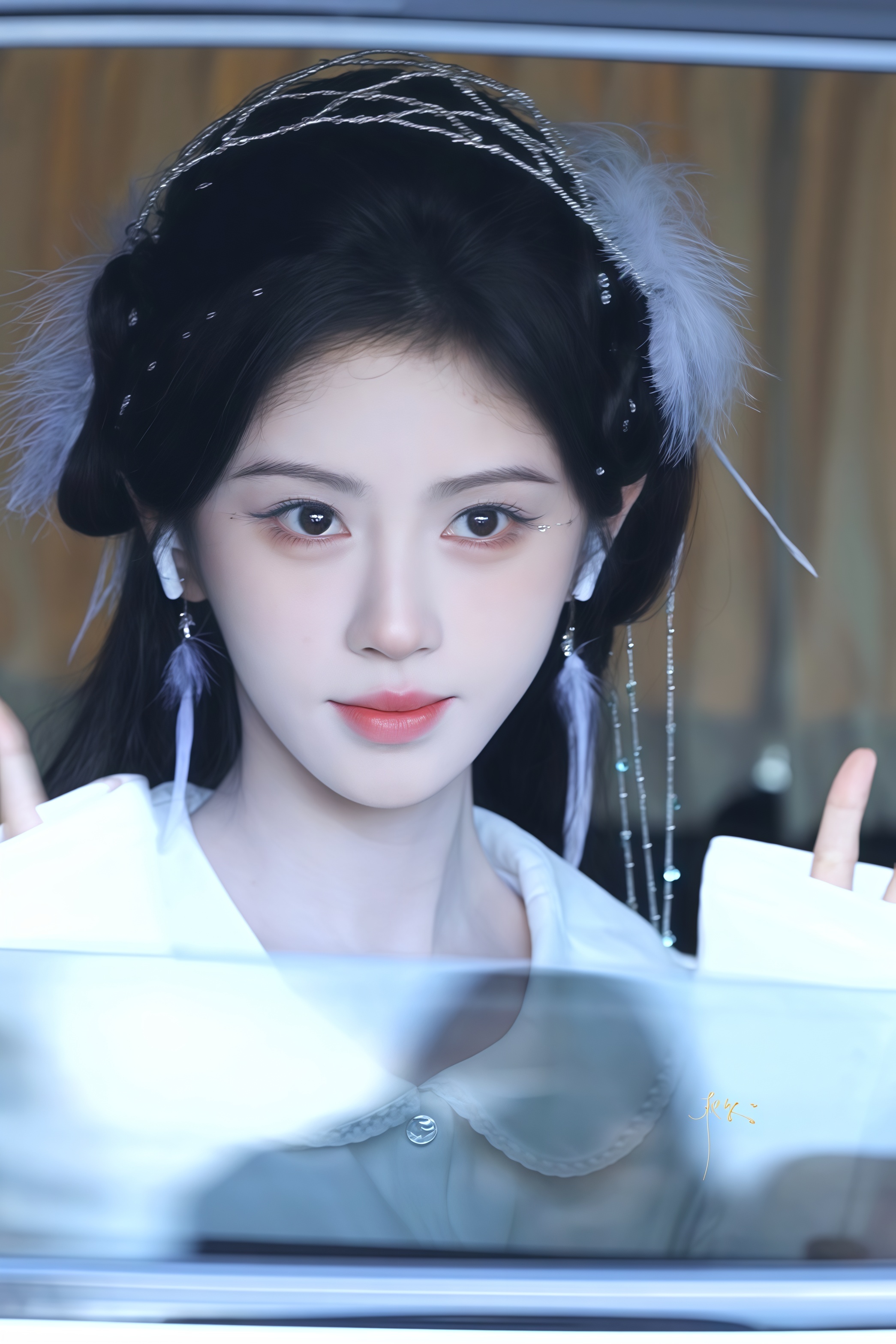 名门贵女鞠婧祎苏绿夏 -新造型好漂亮 
