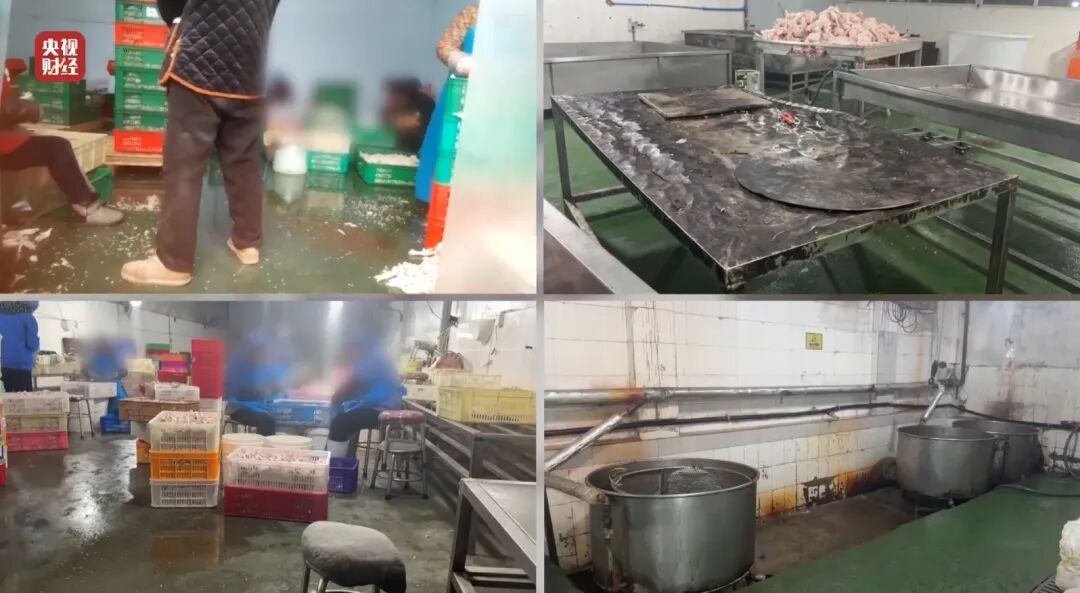 双氧水鸡爪有毒的双氧水随便用，生产车间令人作呕，太恶心了！315晚会