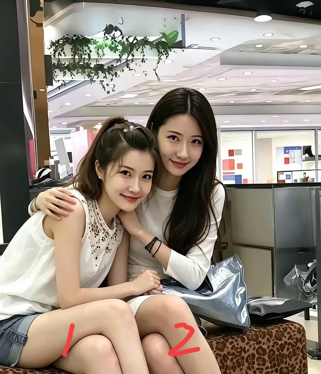 1号美女，貌美如花，2号美女，如花似玉，她们俩对你都有爱慕之情，你会选哪一位美女