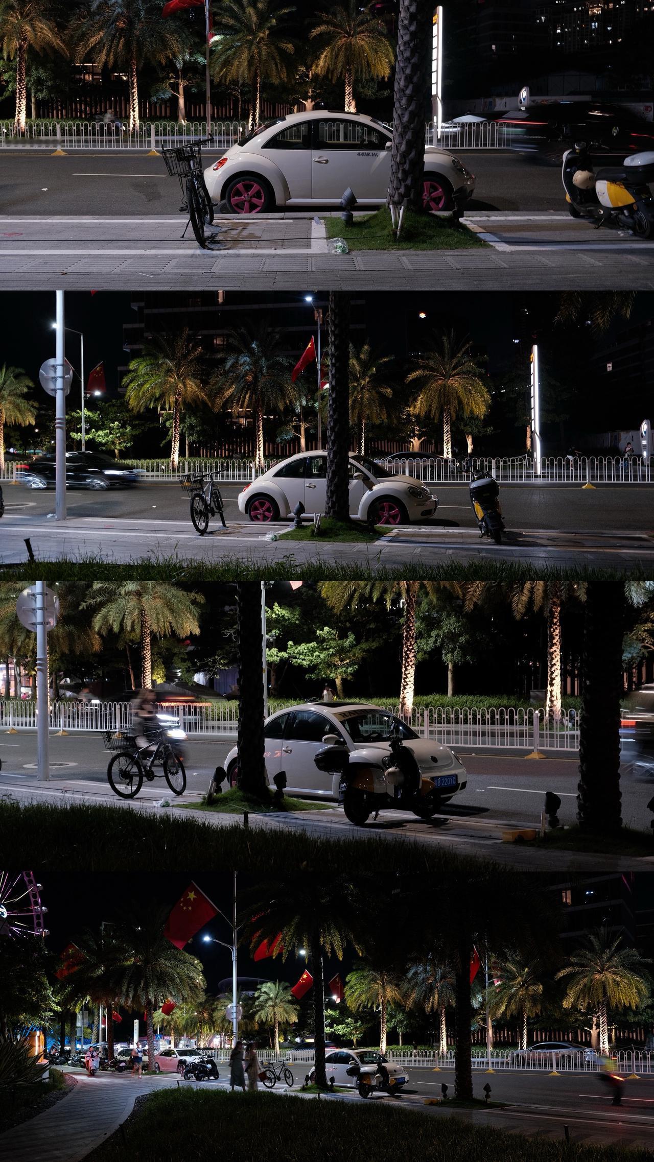 从那以后我们就再也没有见过面了！夜拍汽车 晚风与街头 甲壳虫 大众甲壳虫