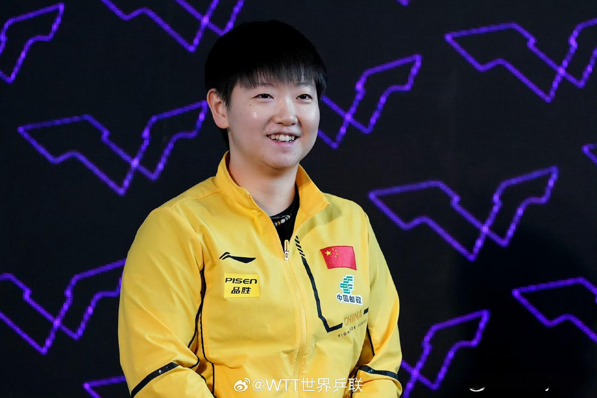 孙颖莎陈幸同女单争冠孙颖莎真的非常坚韧，每场比赛都认真对待！请对这个真诚的小女孩