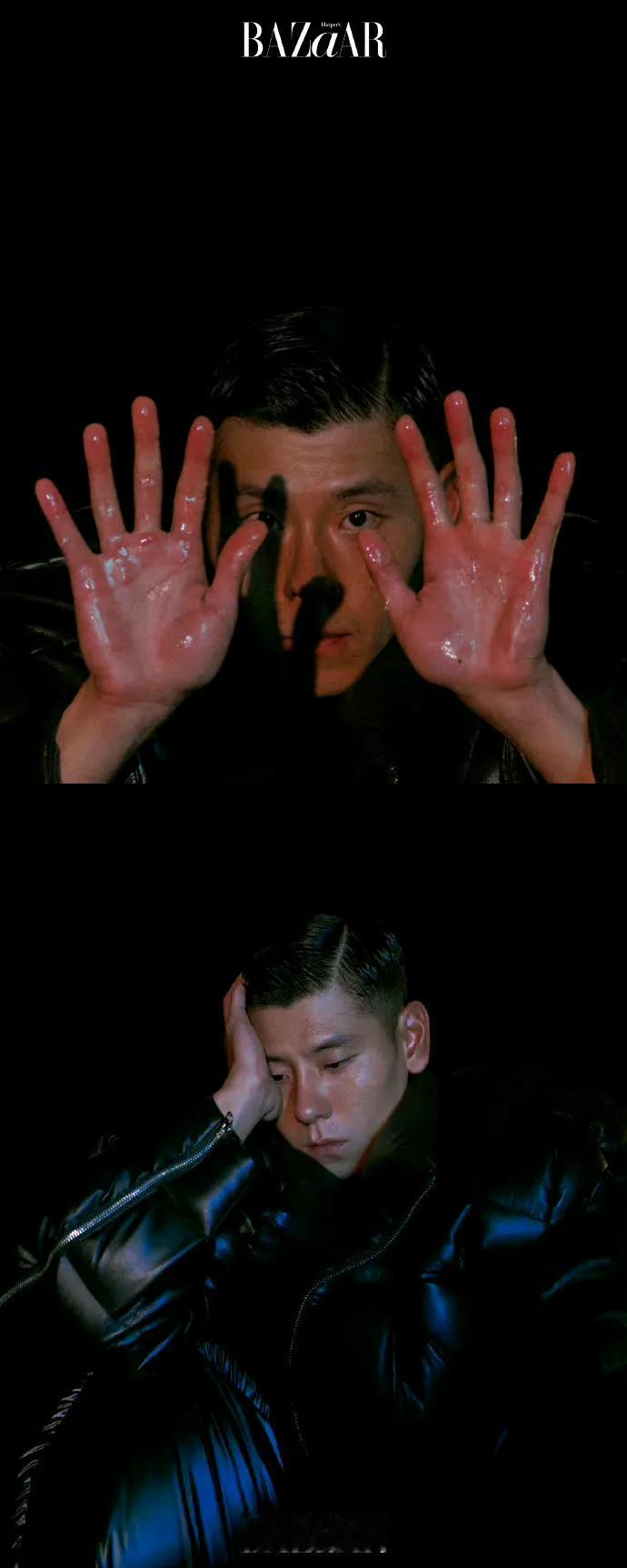#寻找热爱表达的你#蒋奇明杂志大片，好强的气场，他说不上来哪里帅，可是浑身上下都