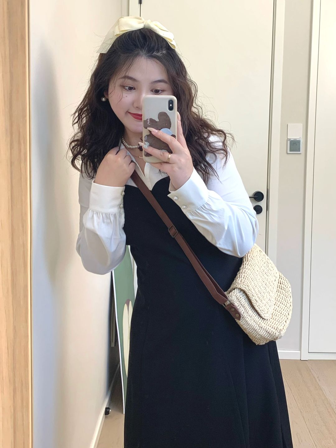 📸｜开春后穿小黑裙 hao绝显瘦！