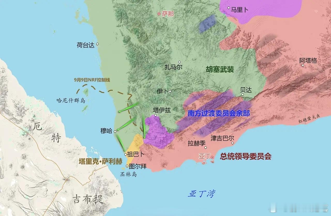人菜瘾大，不自量力，沙特在也门惨败！9月10到11日，也门胡塞武装取得重大战场突