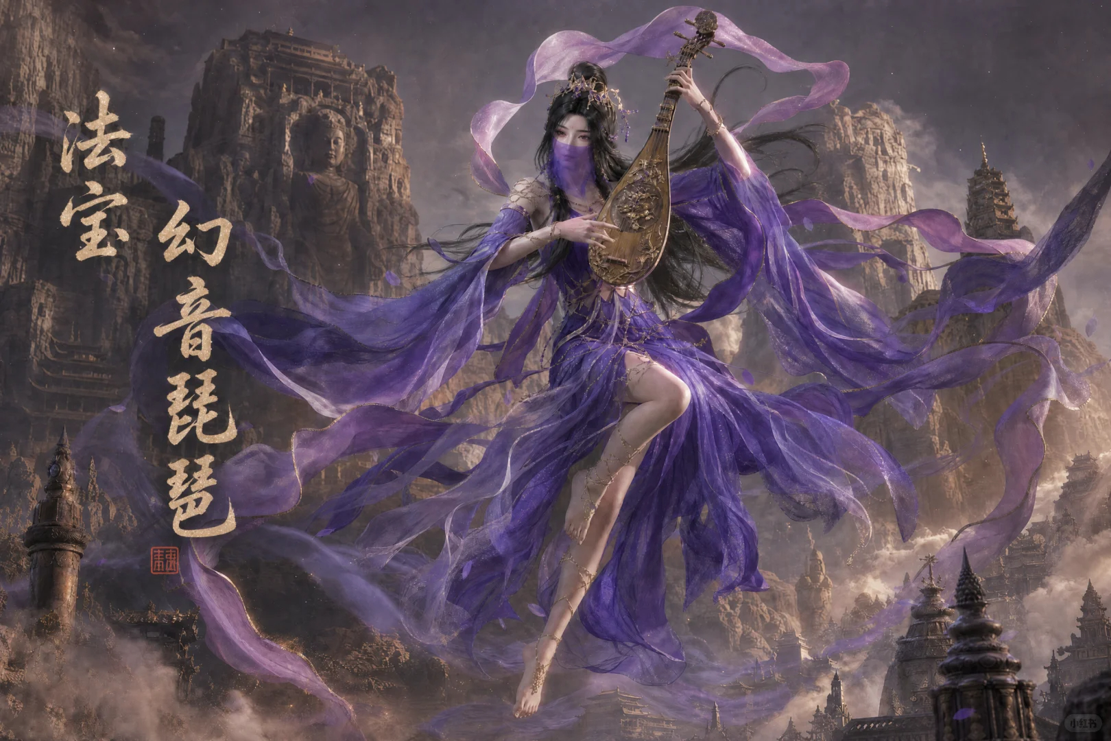 犹抱琵琶半遮面，转轴拨弦三两声～ 凡人修仙传 | 紫灵 
