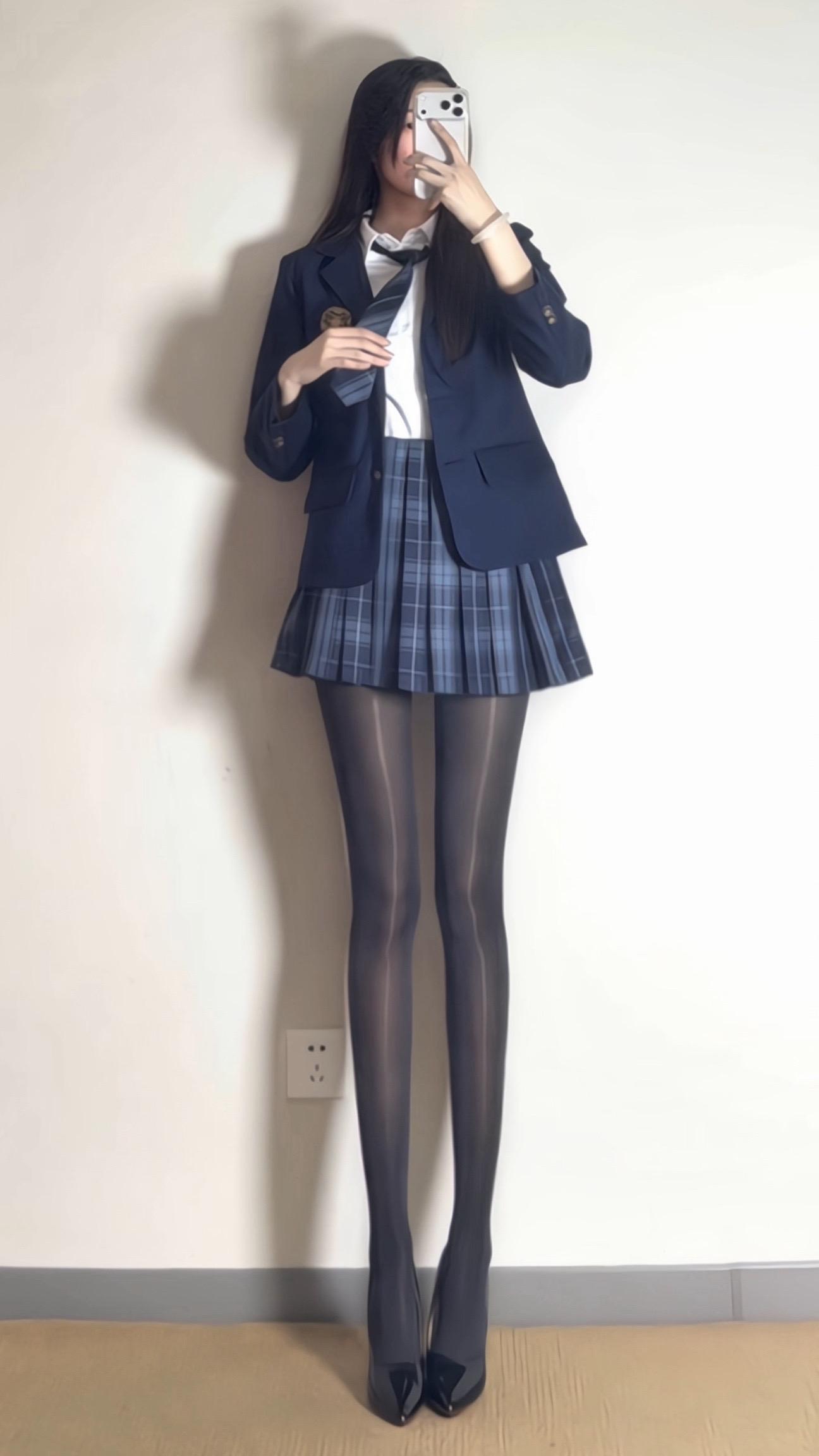 jk穿搭 jk搭配 控腿