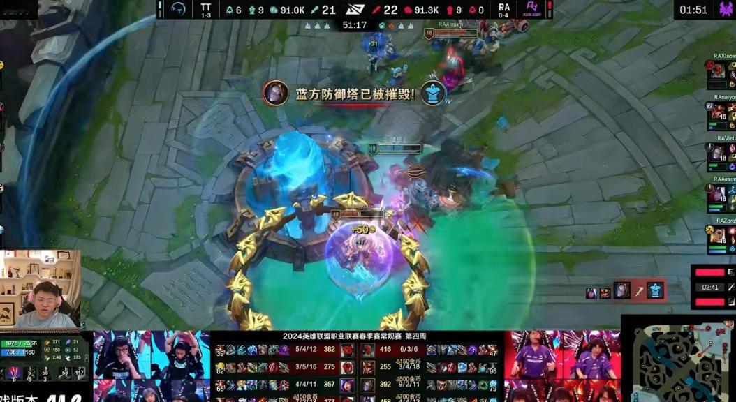 恭喜🎉RA鏖战51分拿下春季赛首胜！！！同时也创造了2024赛季以来最长时常的