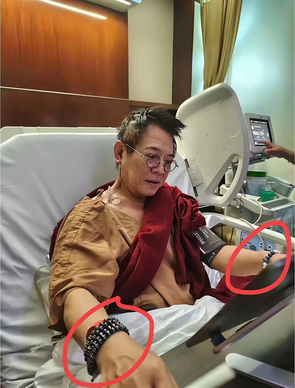 我有点理解李连杰了。
多年信佛，身体还是反复生病。
即使全靠医疗治病，却还是身穿