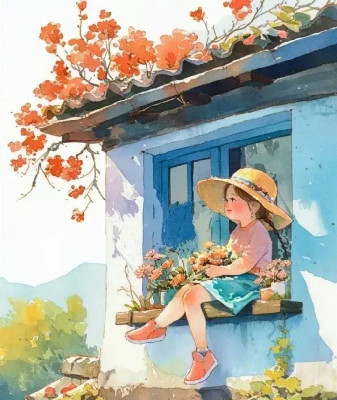 能画出这种画的人，内心一定很美好 
