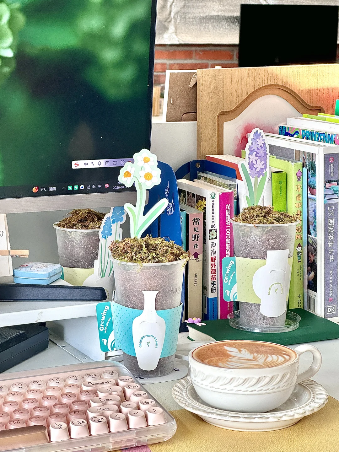 我的4个上班搭子 看着它还能再干8小时