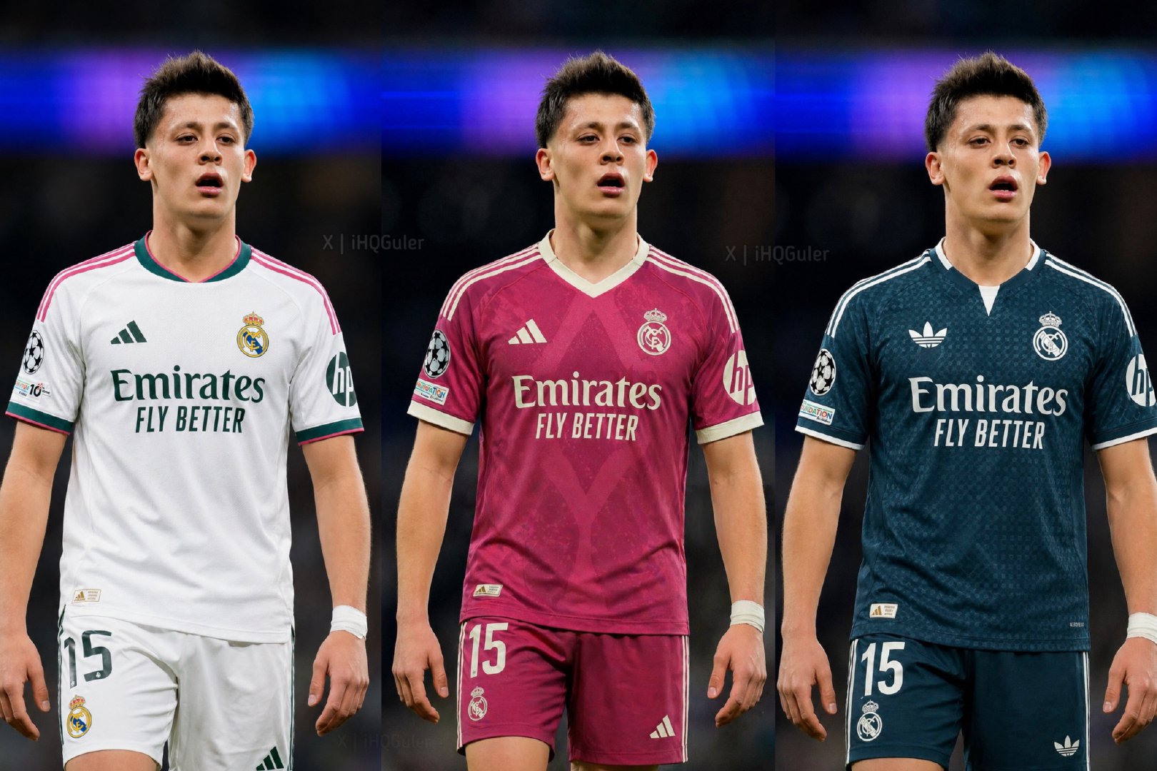 居莱尔-皇马2026/27赛季球衣。halamadrid