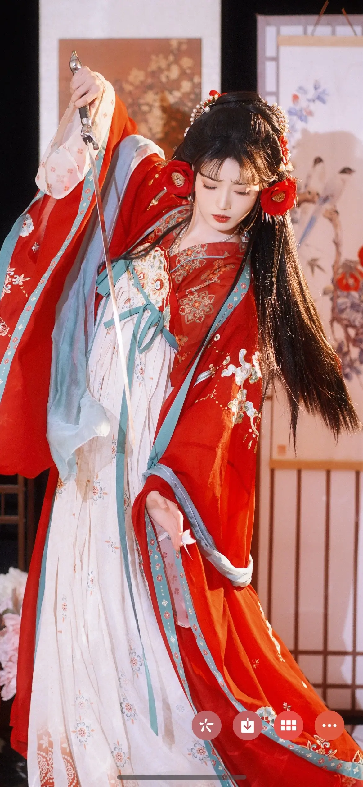 山茶花开