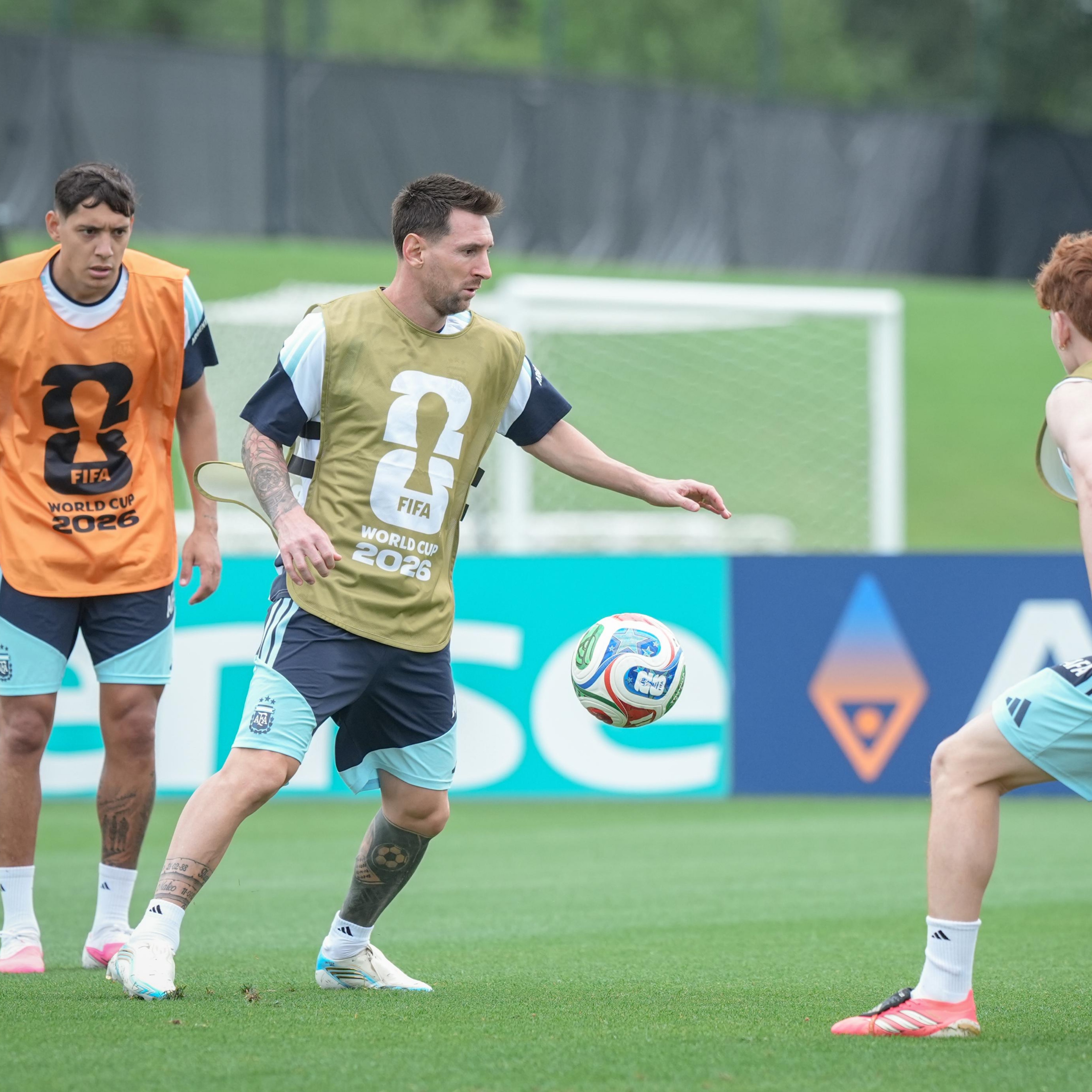 备战奥地利，梅西ins晒训练组图：⚽️🇦🇷梅西阿根廷vs奥地利