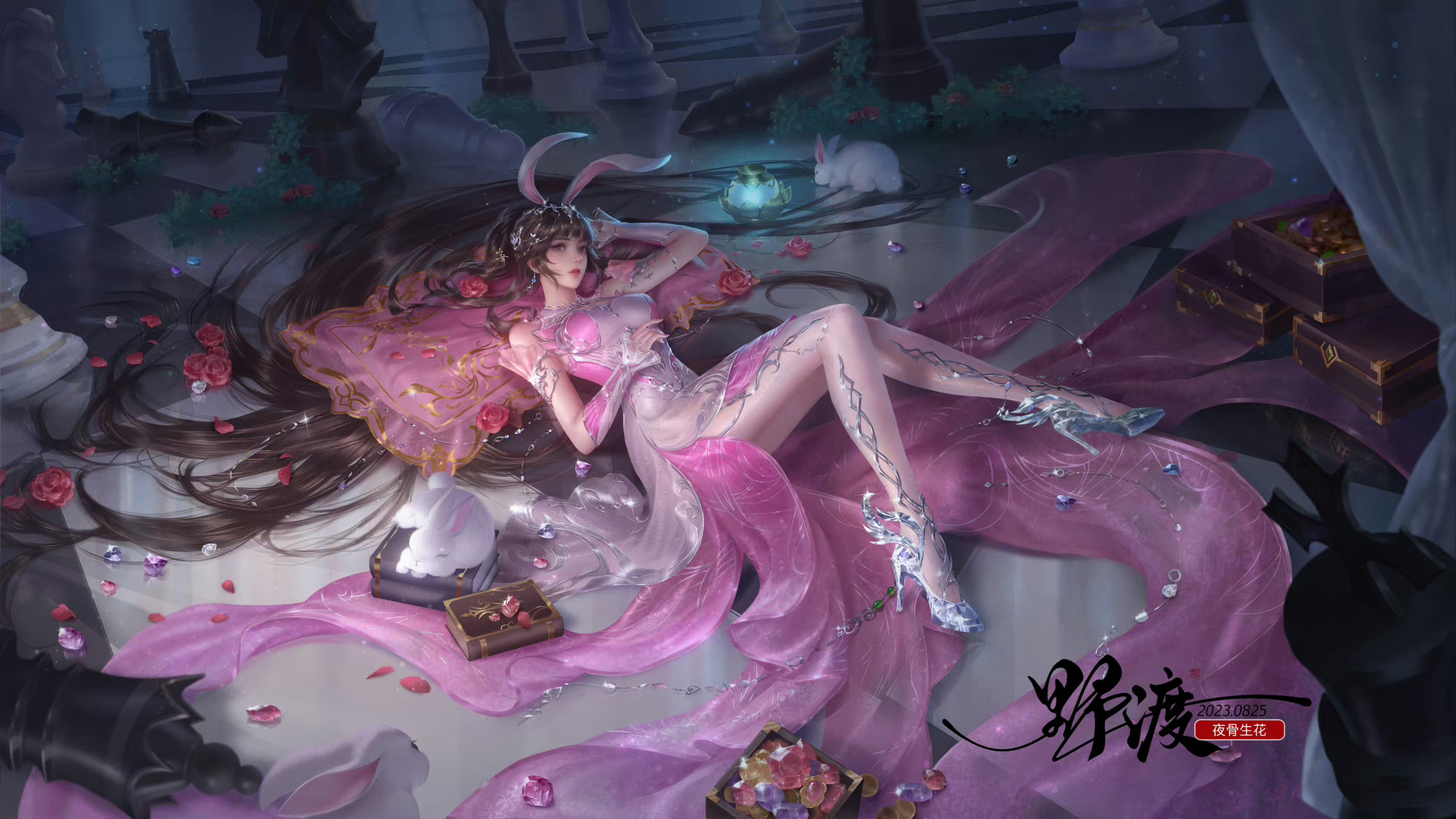 #小舞[超话]##斗罗大陆小舞# 🌸#修罗神小舞#灵澈湖光潋月容，绝影瑰姿掠尘