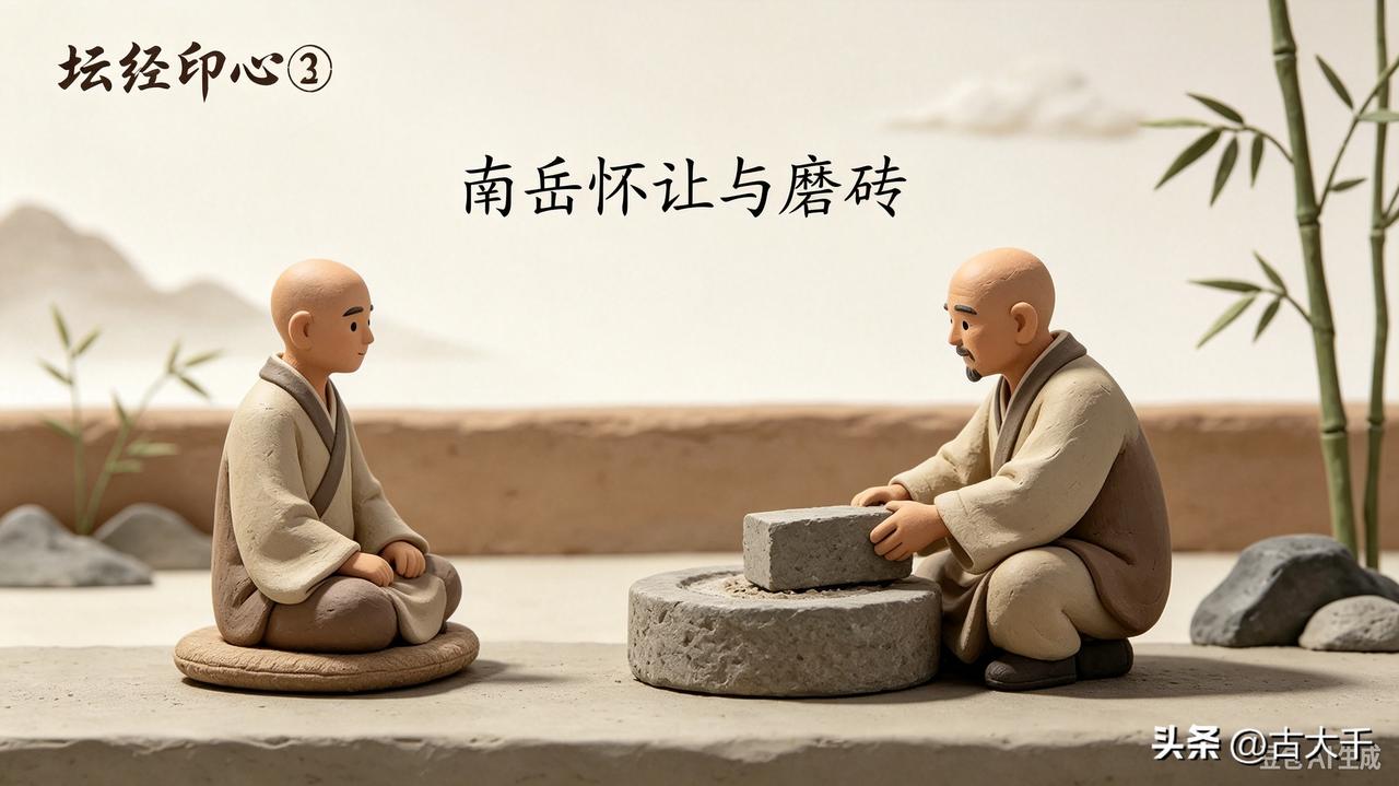 坛经印心③｜南岳怀让与磨砖成镜

有网友说，六祖的“三十六对法”只是“权法”，也