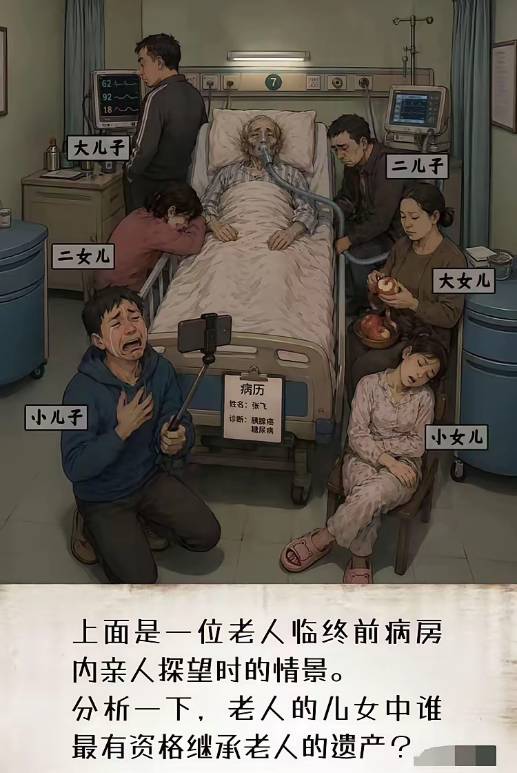 小女儿吧，你们觉的呢？ 