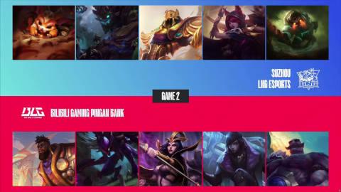  败者组决赛【LNG vs BLG 第二局比赛】

MVP：LNG.Scout（