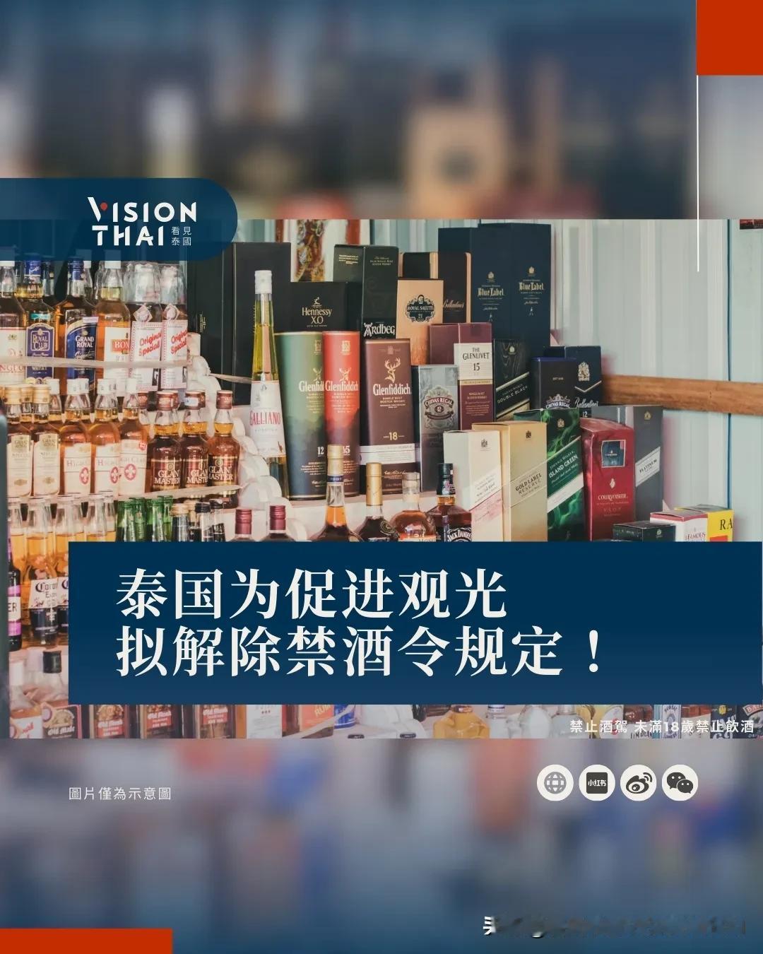 【泰国禁酒令拟解除促观光】
泰国政府研议解除实施长达53年的下午售酒禁令，以及佛