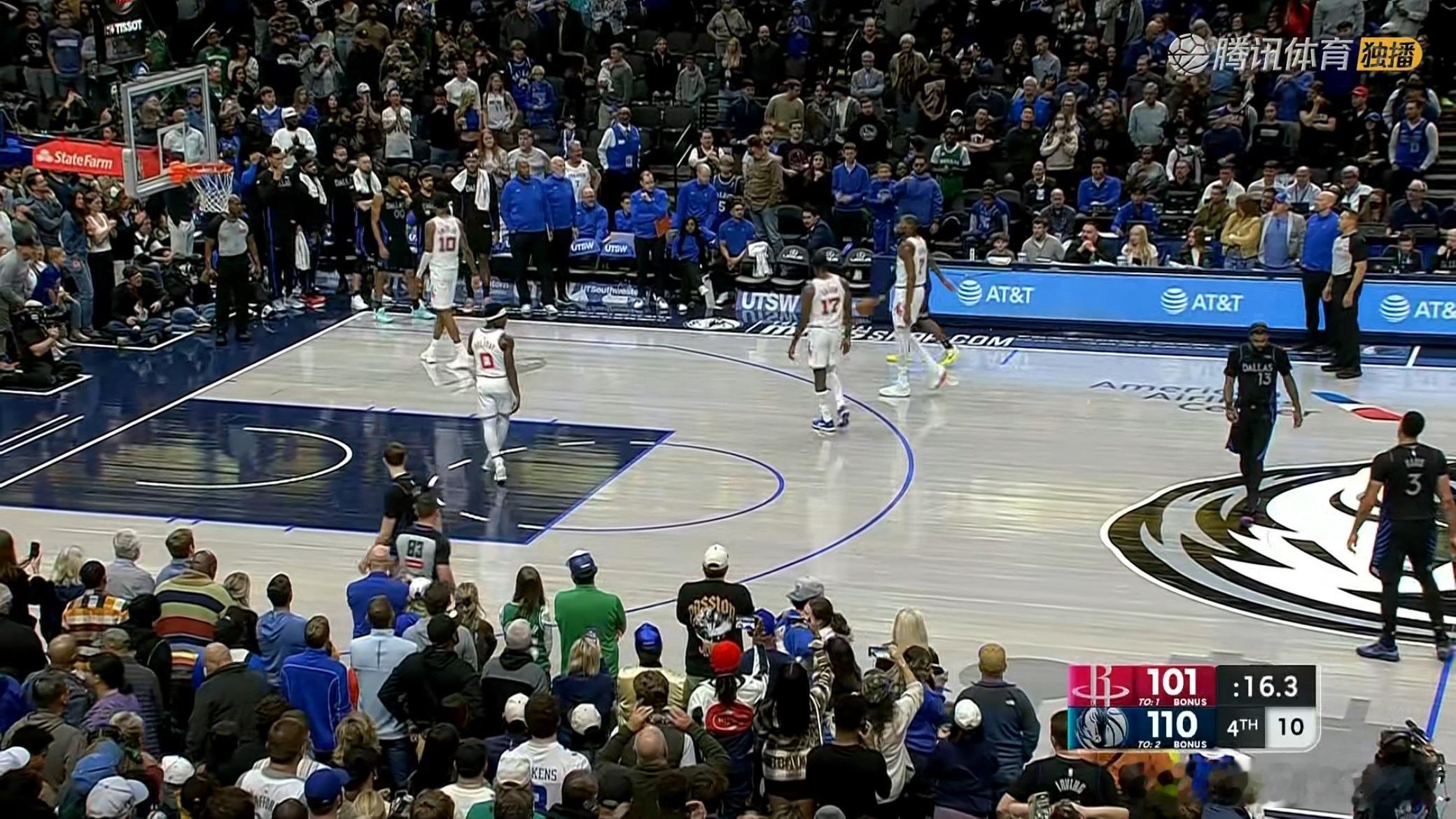 独行侠110-104战胜火箭结束连败，同时终结后者的四连胜！火箭胜场差已与湖人持