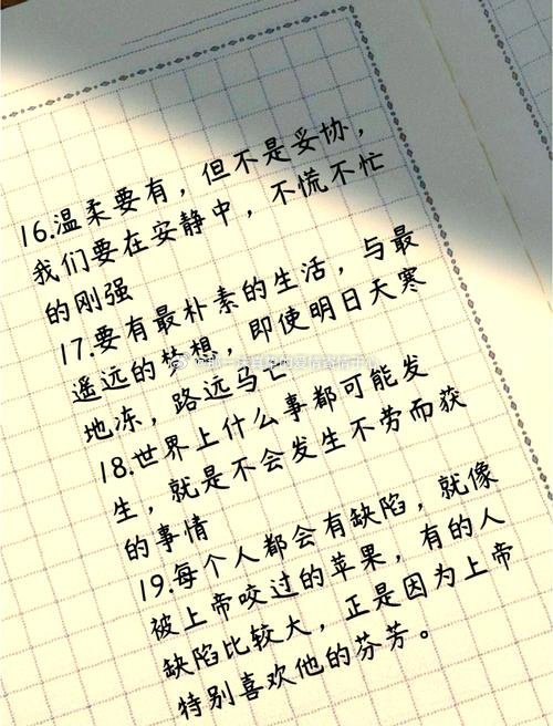 你不必生来勇敢，不必天赋过人，只要你肯投入，肯坚持，想要的自然会朝你走来。 