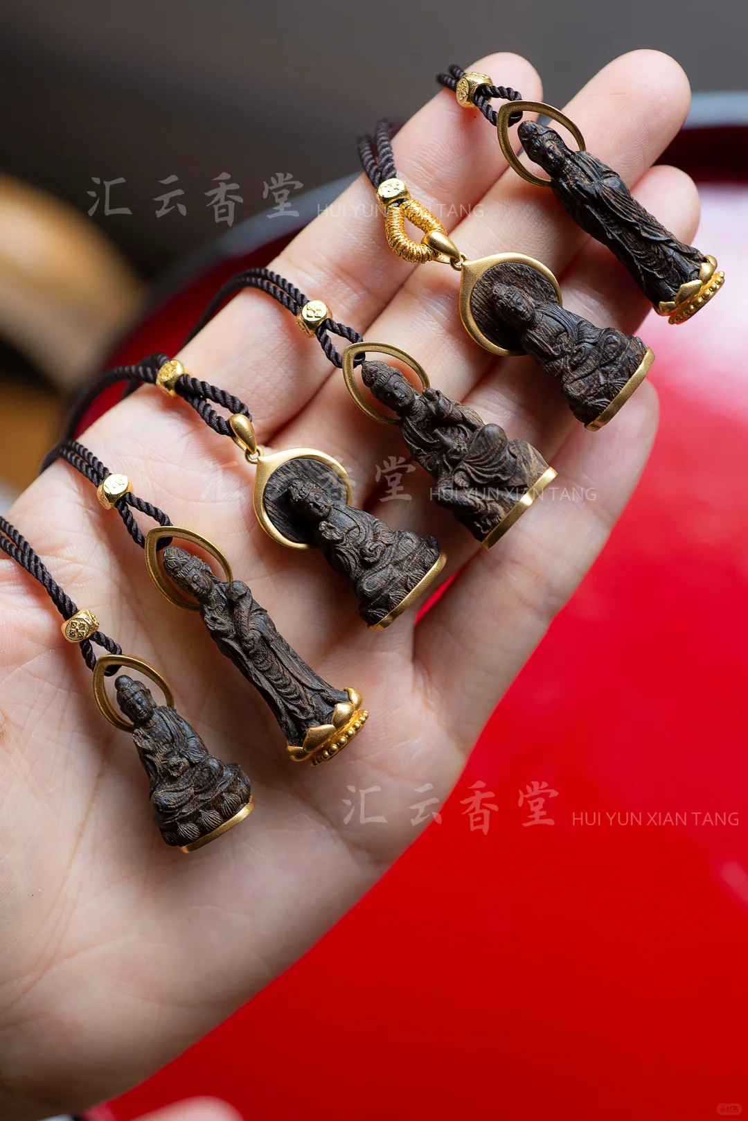 精品沉香观音随身佛，集合照啦❗️❗️❗️小而精