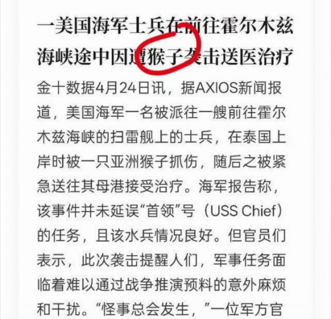 美军被猴子打。日军被熊打。 