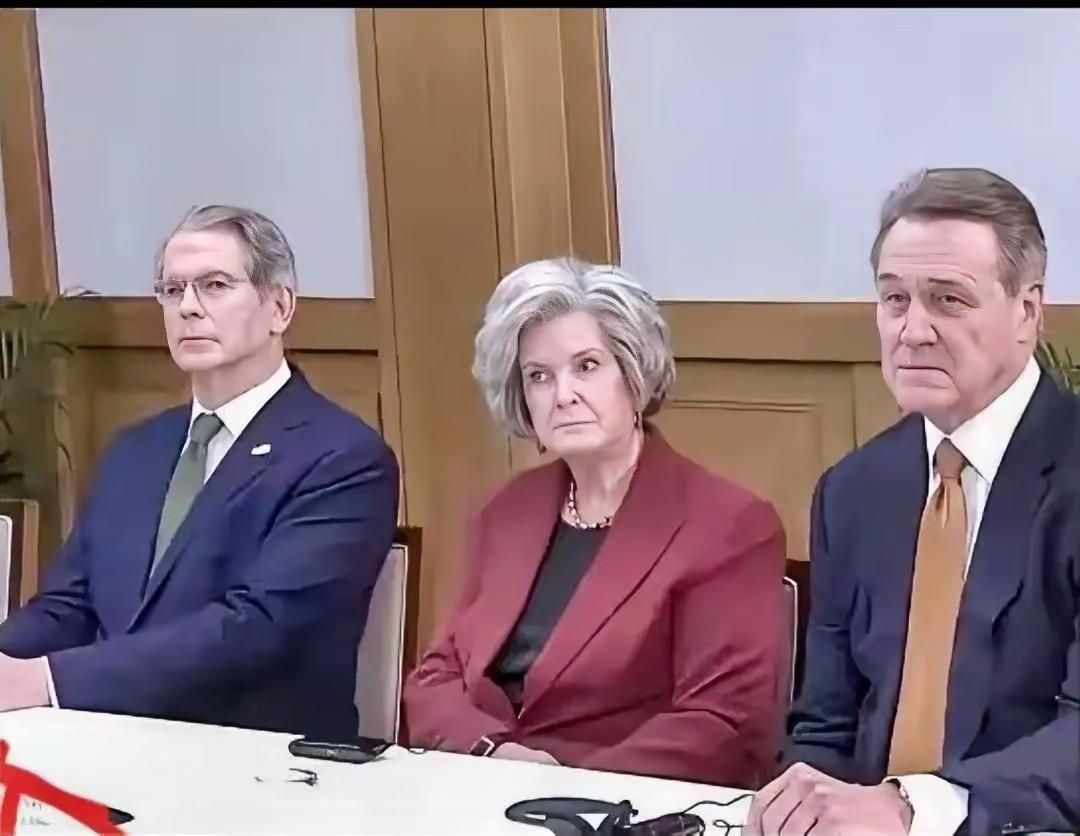 这是被特朗普称为G2会谈的美国团队，看看这表情，怎么看不像老特说的会谈十二分满意