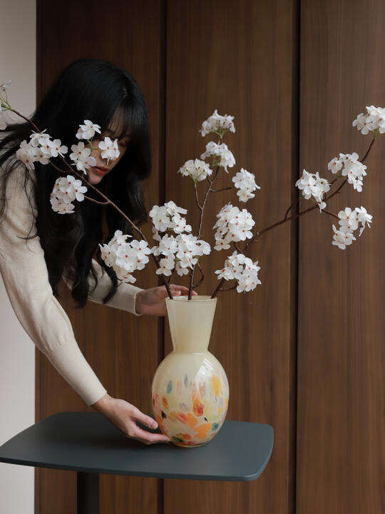 春日浪漫🌸小众仿真梨花