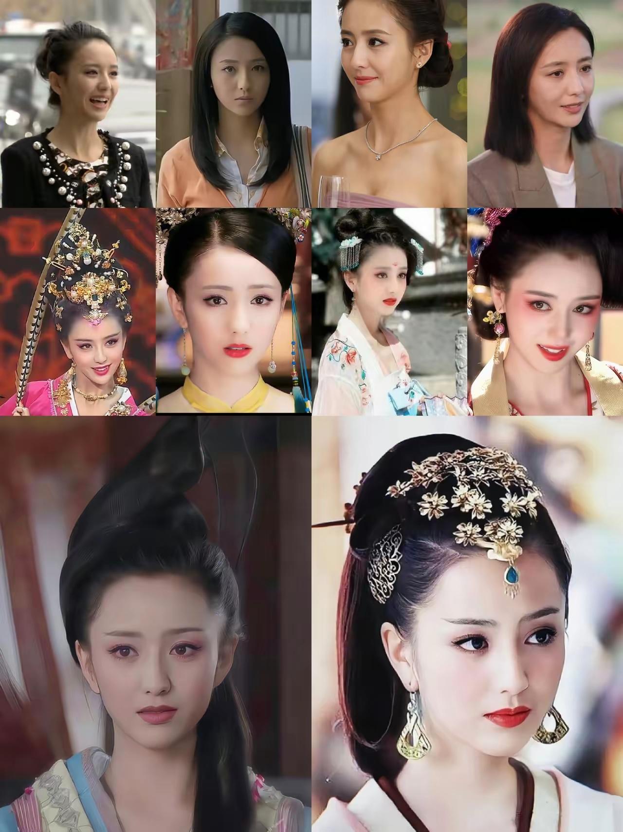 每当想到古装绝色美女时，我都代入丫丫这张脸，太权威了，五官无一处不惊艳。一颦一笑