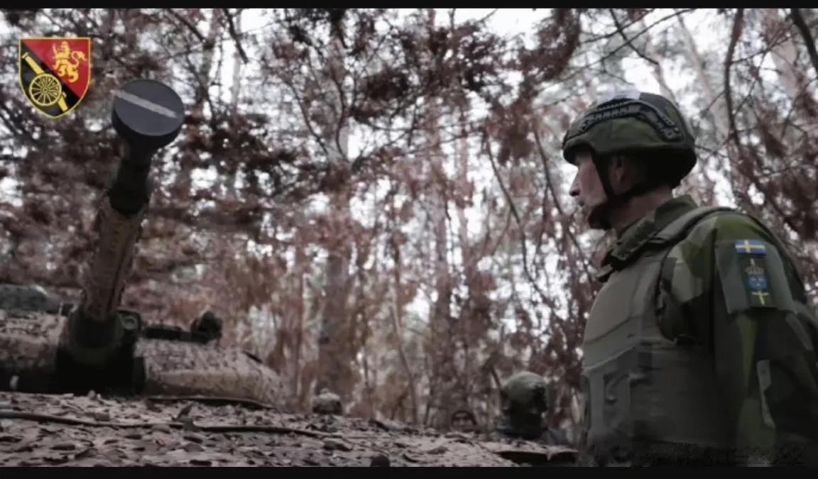 瑞典武装部队总司令前往乌克兰东部前线，亲临战场环境

瑞典武装部队总司令布登将军