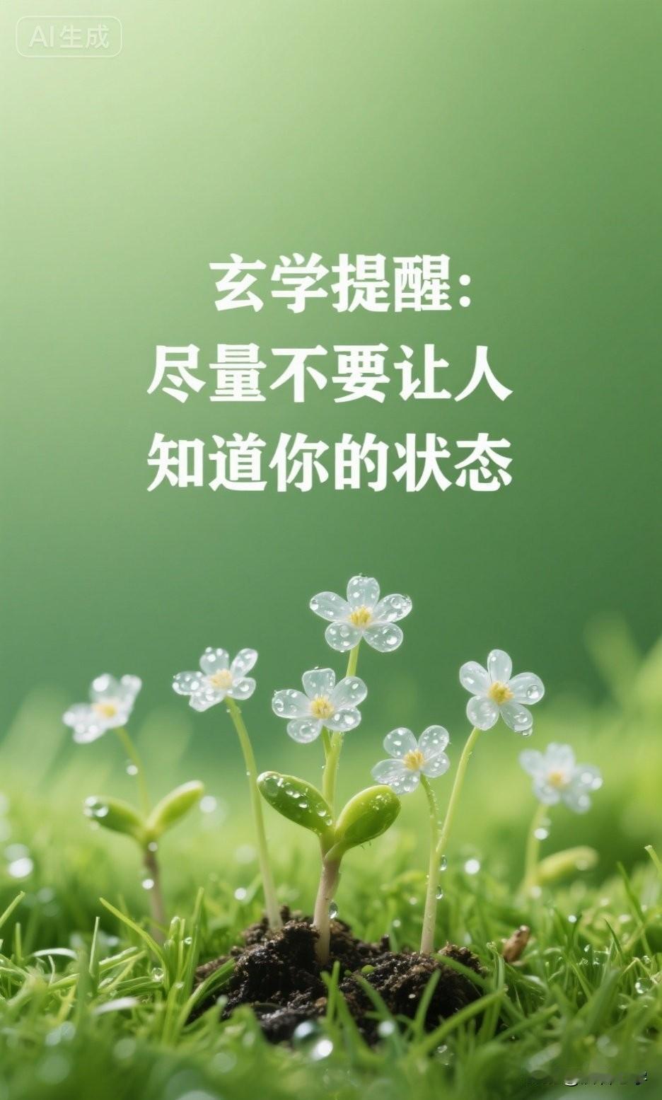 玄学提醒：尽量不要让人知道你的状态

你有没有过这样的经历？

你发了条“最近好