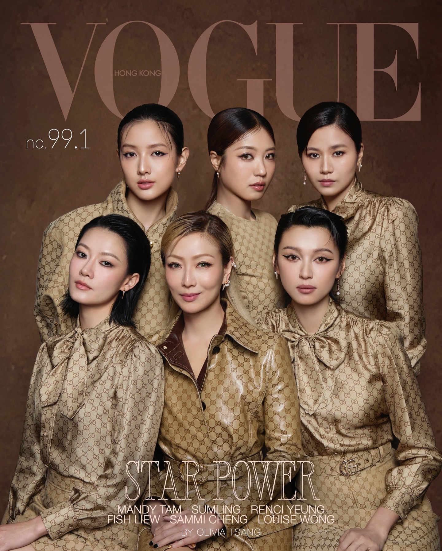 VOGUE数码封面郑秀文、廖子妤、王丹妮、杨偲泳、谭旻萱、李芯駖 