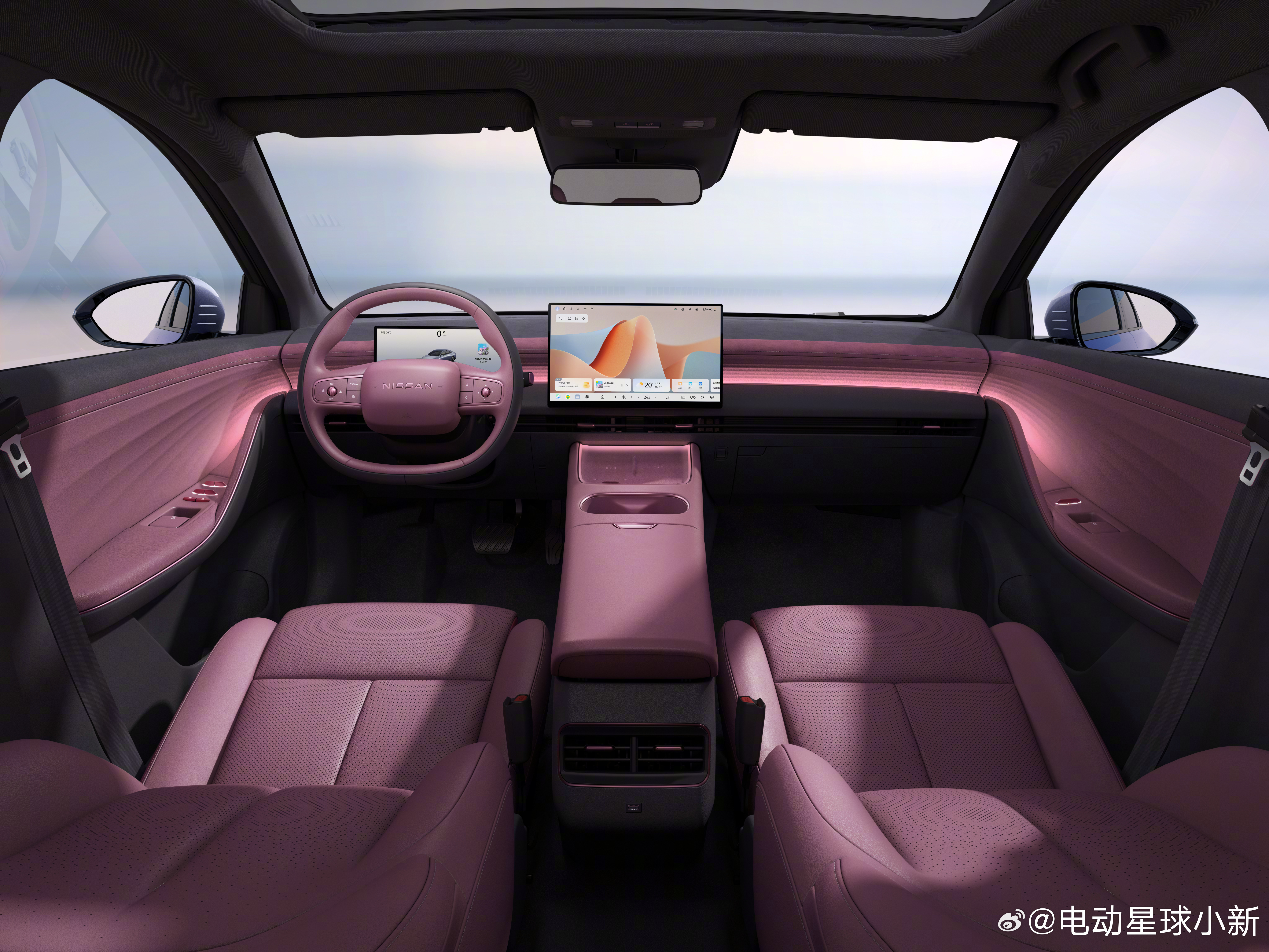 东风日产 N6「大紫大红」开年限定内饰色来了，限时免费送新年开大紫大红大N6N6