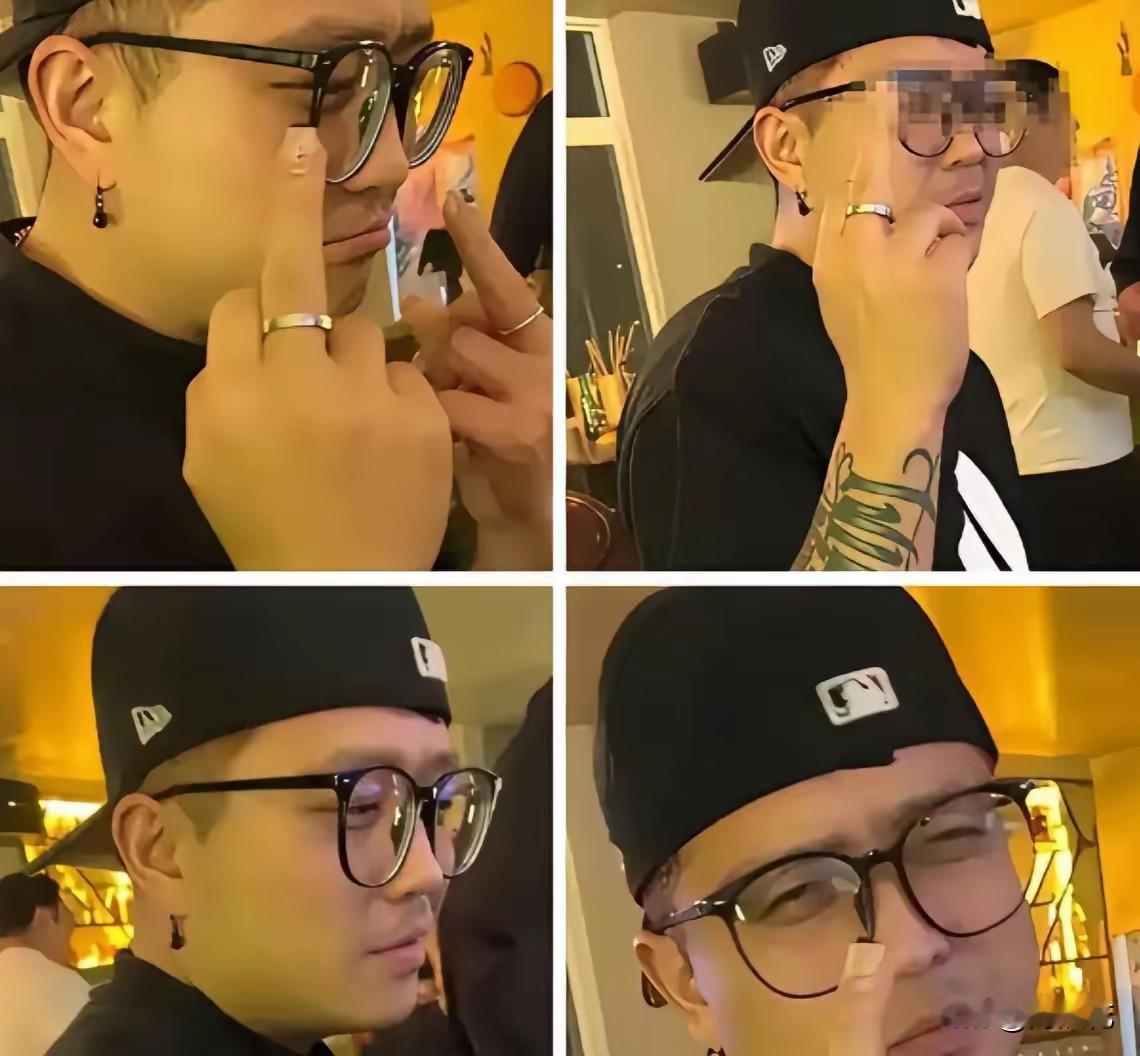 大家还认识他吗？王宝强那个经纪人，宋喆，对网友竖中指了！

网友看到他，问他有没