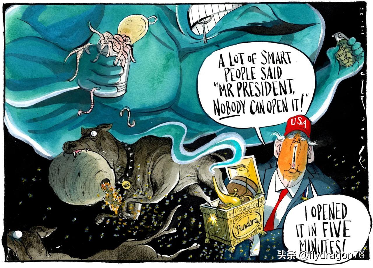 “许多聪明人都说，‘总统先生，没人能打开这个！’但我只用了五分钟就打开了！”
