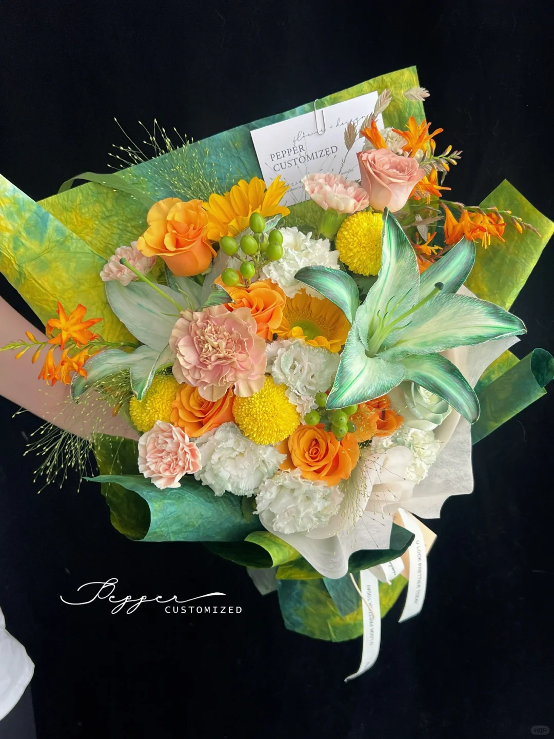 𝑷𝑬𝑷𝑷𝑬𝑹/日常花礼 七夕花束 配色分享