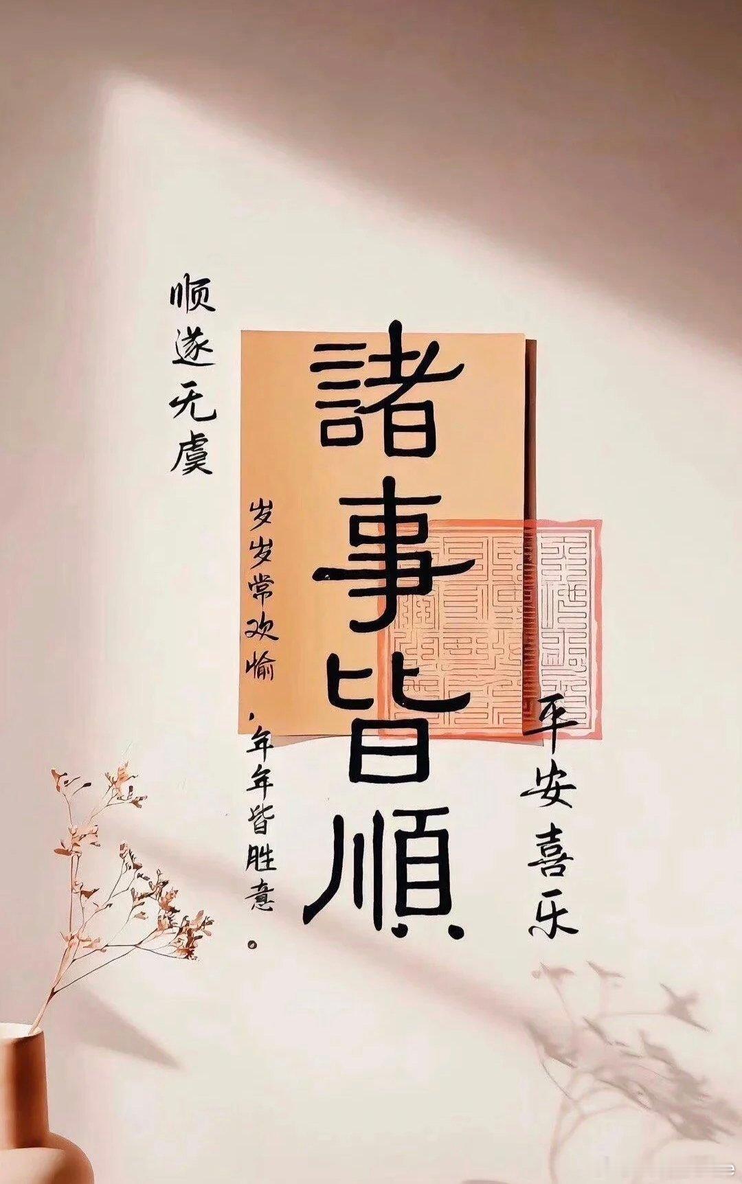 有些日子，不必刻意追求圆满，但要允许一切正在趋向圆满。所谓“六六大顺”，不是一路