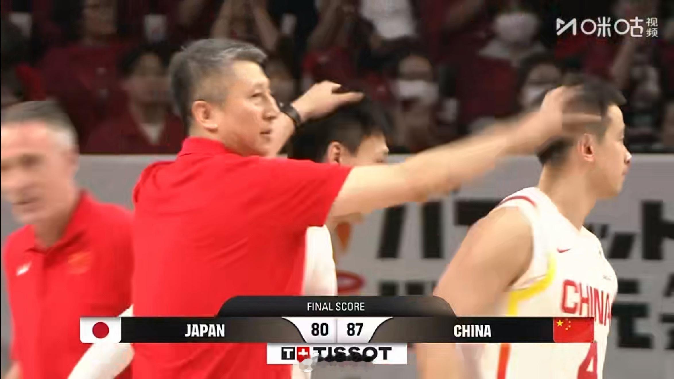 中国男篮vs日本男篮 赢了！！ 