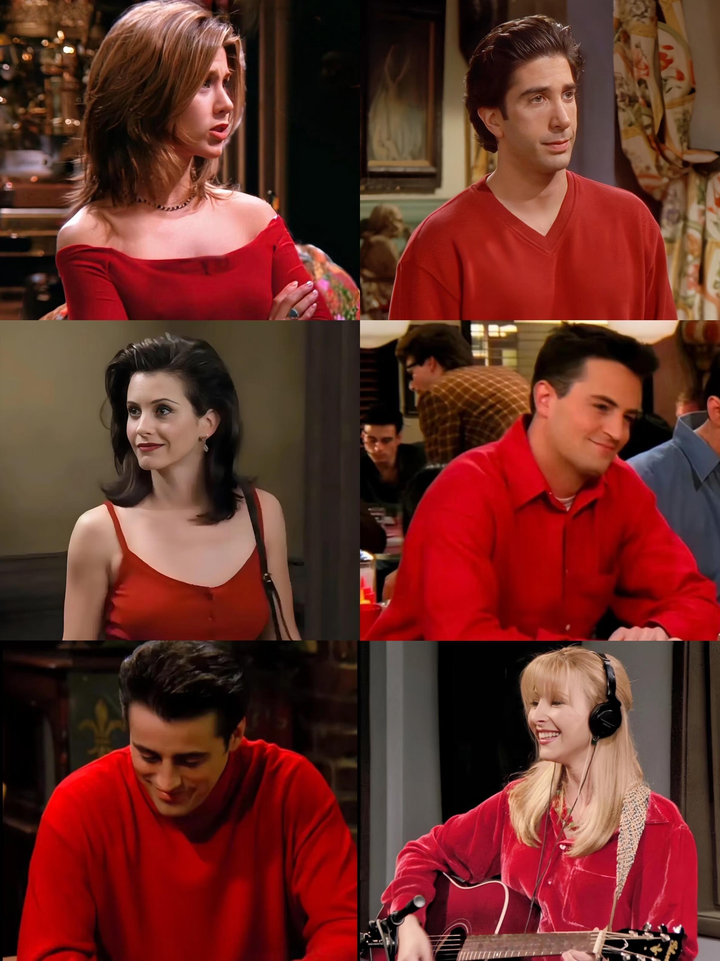 最爱的一套紫色这么多年过去了，依然还是那么时尚老友记 各种颜色大集合 