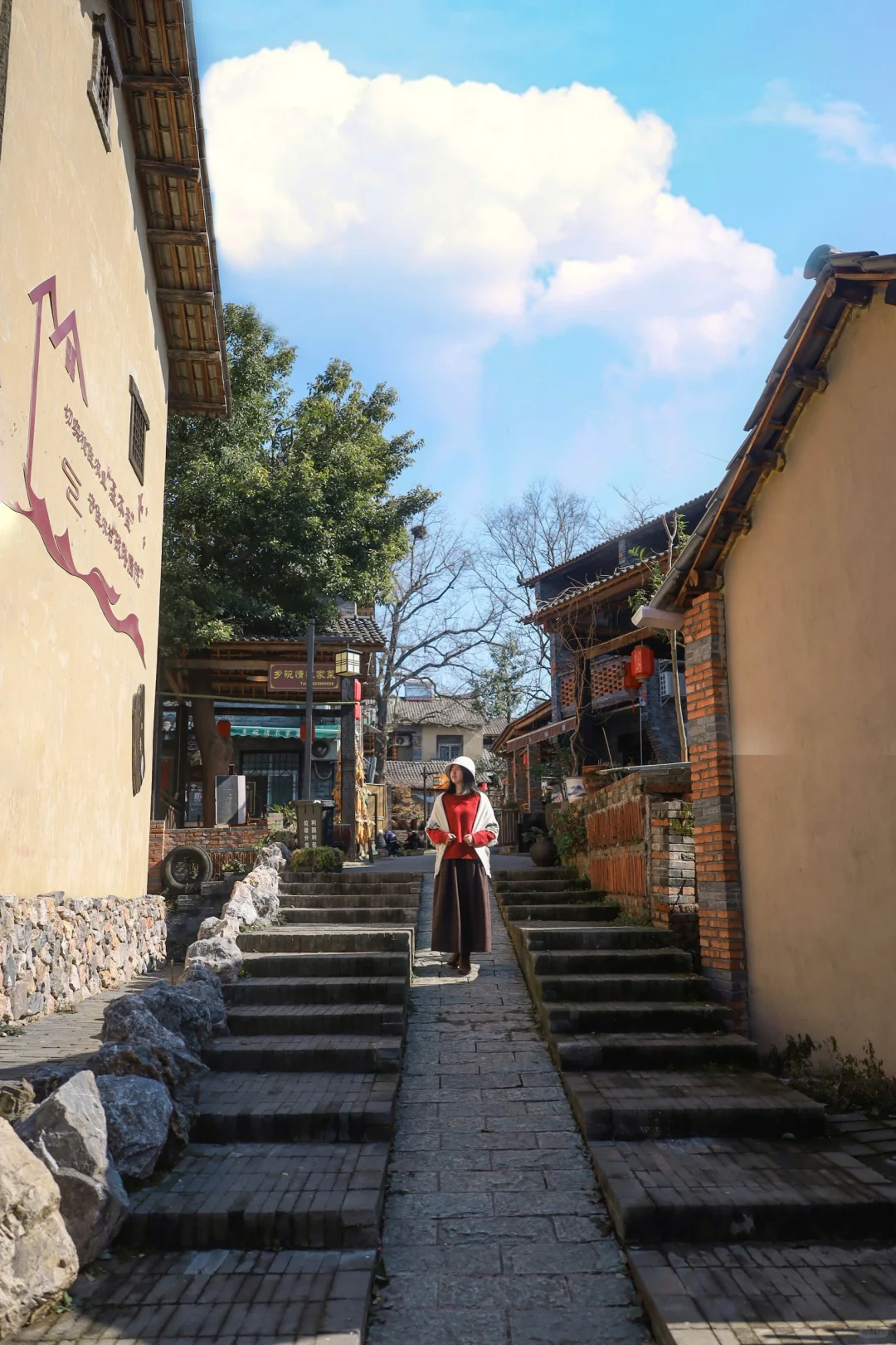 不是云南❗️武汉版有风的地方同款小镇