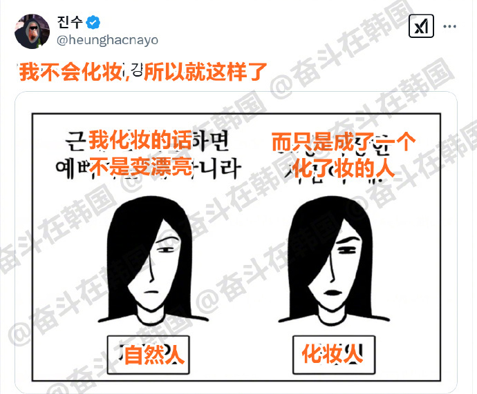 我化妆就这样 海外新鲜事 热点现场 “不是变漂亮了，而只是成为一个化了妆的人” 